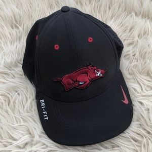 NWT Nike Dri Fit Arkansas Razorback Hat